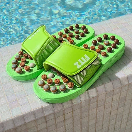New Reflexology Slipper - The GREEN FITZ