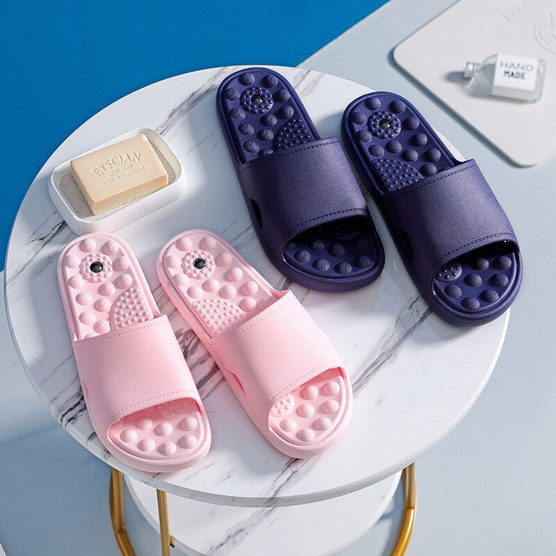 FITZ LIGHT: Reflexology Slipper | All day foot massage that will take your pain away! | Unisex Sizing