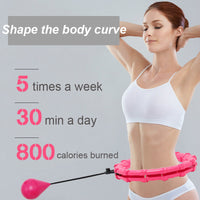 Thumbnail for Smaller Waist with FITZ Smart Sport Hoop - Adjustable Waist Exercise Hoop - Fitness Equipment