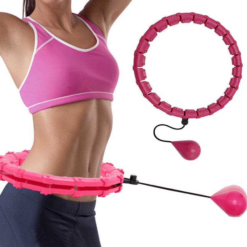 Smaller Waist with FITZ Smart Sport Hoop - Adjustable Waist Exercise Hoop - Fitness Equipment