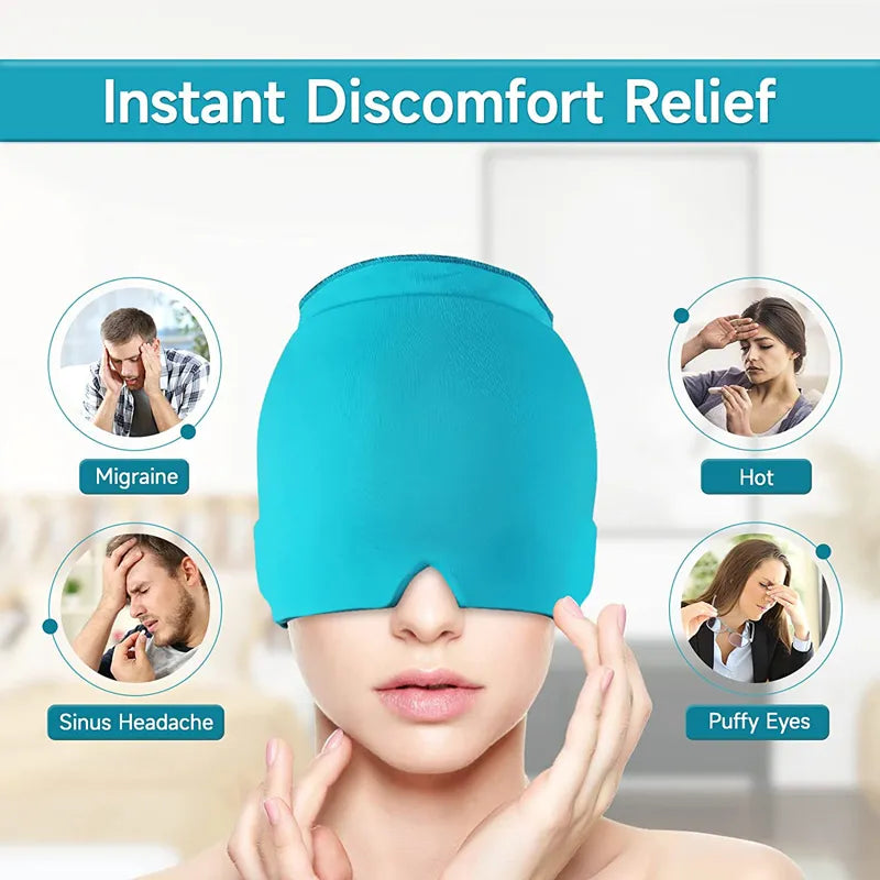 FITZ Cool Cold Therapy Headache Relief Cap