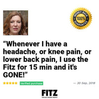 Thumbnail for The Original FITZ | Reflexology Slippers Massage Slippers | Foot Massage | Unisex Sizing | Black