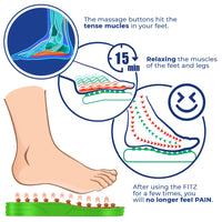 Thumbnail for FITZ: Reflexology Slipper | The 10 minute foot massage a day that will take your pain away! | Unisex Sizing