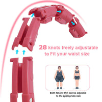 Thumbnail for Smaller Waist with FITZ Smart Sport Hoop - Adjustable Waist Exercise Hoop - Fitness Equipment