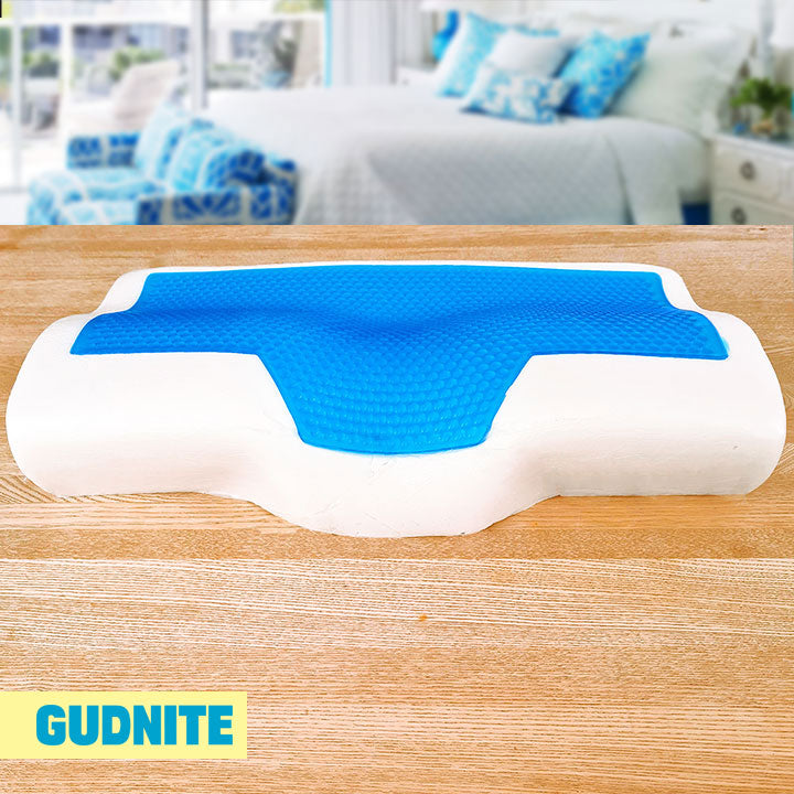 GUDNITE: Certified Premium Cervical Pillow with Cooling Gel