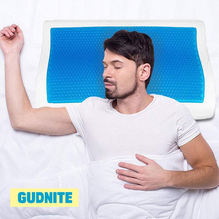 GUDNITE: Certified Premium Cervical Pillow with Cooling Gel